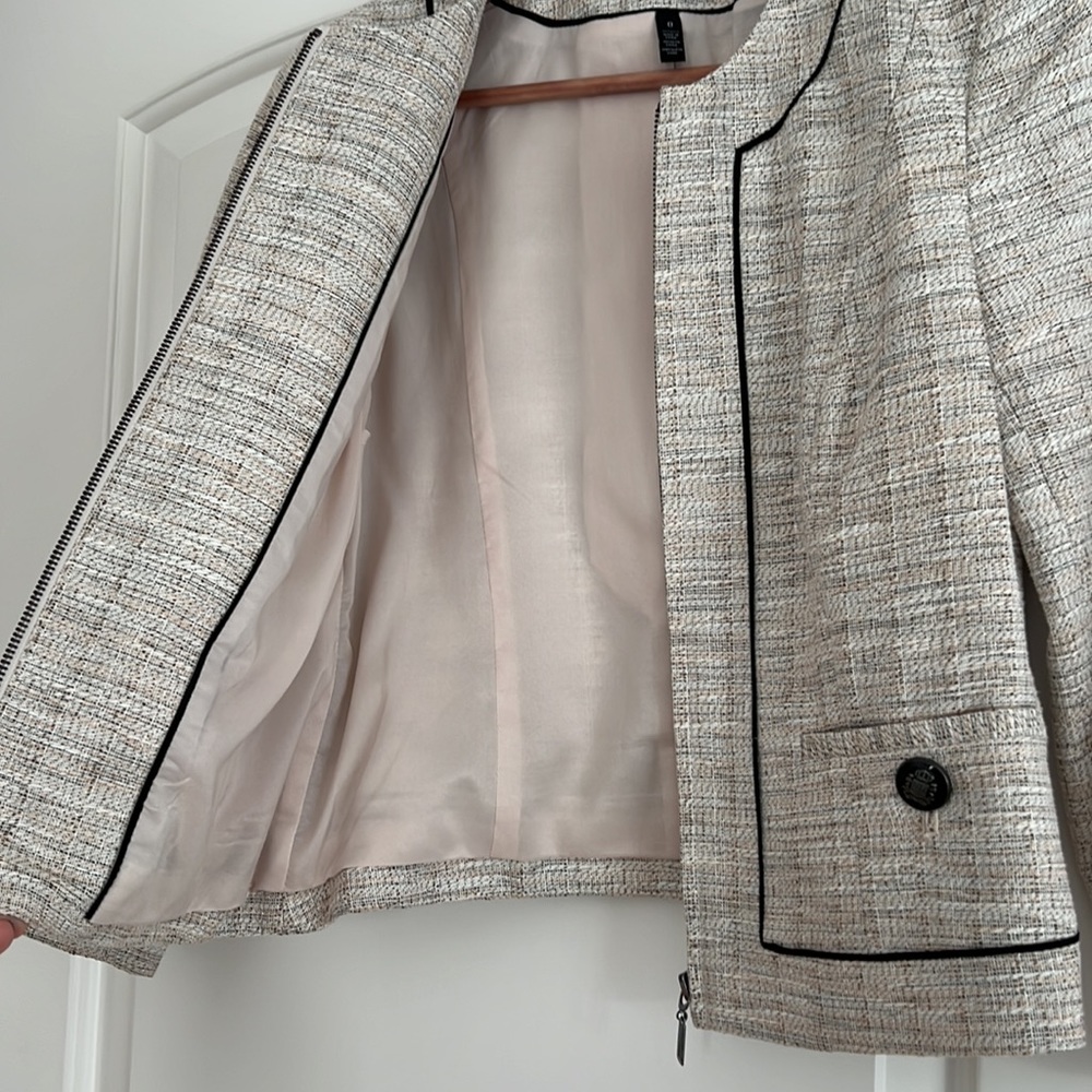 White House Black Market Jacket and Skirt SET - Picture 3 of 16